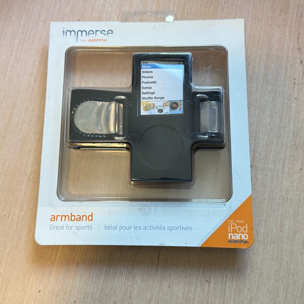 Immerse Griffin Armband For Ipod Nano 4th Generation Brand New Sealed Read Info